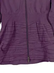 Vorschaubild 3 von Damen Trainingsjacke Lila Gr. 36/S Sport Fitness