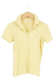 Vorschaubild 1 von Herren Poloshirt Gelb Gr. 46/S Casual Kurzarm Polo Shirt