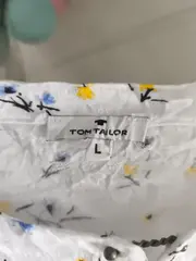 Vorschaubild 5 von Damen Bluse Gr. 40;L Weiß Blumenmuster Casual Langarm