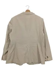 Vorschaubild 2 von Damen Blazer Cord Beige Gr. 44/L Klassisch Elegant