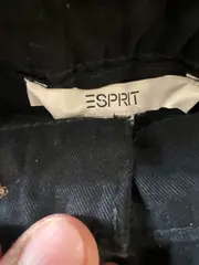 Vorschaubild 5 von Damen Bleistiftrock Gr. 42 Schwarz Klassisch Baumwolle Midi