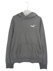 Vorschaubild 1 von Herren Kapuzenpullover Hoodie Grau Logo Gr. L Baumwolle