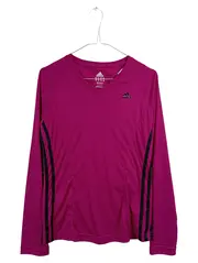 Vorschaubild 1 von Damen Langarmshirt Sport Funktionsshirt Pink Gr. 40/M 3-Streifen