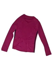 Vorschaubild 3 von Damen Langarmshirt Sport Funktionsshirt Pink Gr. 40/M 3-Streifen