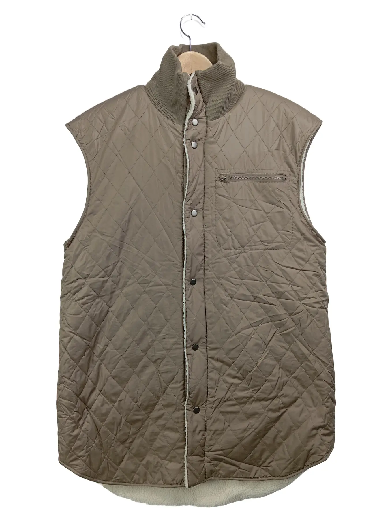 SOFIE SCHNOOR Damen Steppweste Gr. 38/M Braun Casual Vintage Weste