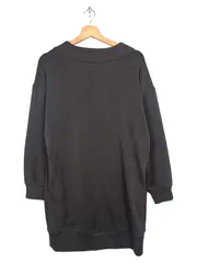 Vorschaubild 2 von Damen Freizeitkleid Gr. 36/S Schwarz Casual Midikleid Polyester