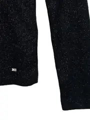 Vorschaubild 2 von Damen Langarmshirt Schwarz Gr. 36/S Modern