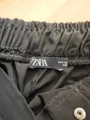 Vorschaubild 4 von Cargohose Damen S Schwarz Viskose Casual Streetwear