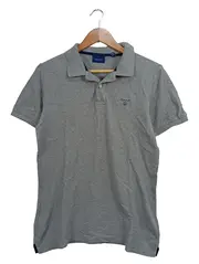 Vorschaubild 1 von Poloshirt Herren Grau Gr. 46/S Baumwolle Casual