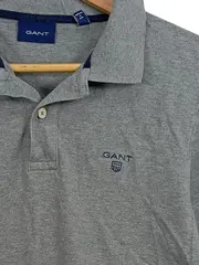 Vorschaubild 2 von Poloshirt Herren Grau Gr. 46/S Baumwolle Casual