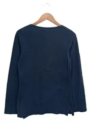 Vorschaubild 2 von Damen Langarmshirt Gr. 36/S Blau Klassisch Casual