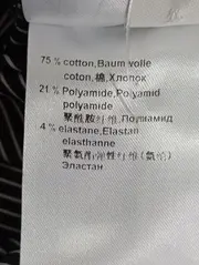 Vorschaubild 5 von Hemdbluse Damen Gr. 38/M Schwarz Gestreift Klassisch Business