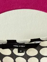 Vorschaubild 4 von Damen T-Shirt Polka Dot Punkte Schwarz Gr. M