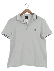 Vorschaubild 1 von Herren Poloshirt Gr. 48/M Grau Casual Kurzarm