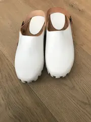 Vorschaubild 3 von Kinder Pantoletten Clogs Weiß Gr. 31 Casual