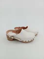 Vorschaubild 2 von Kinder Pantoletten Clogs Weiß Gr. 31 Casual