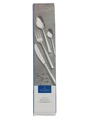 Vorschaubild 2 von PIEMONT Tafelbesteck Set 4-teilig Edelstahl Silber Elegant