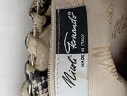 Vorschaubild 3 von Damen Henkeltasche Leder Beige Schlangenmuster Vintage Elegant