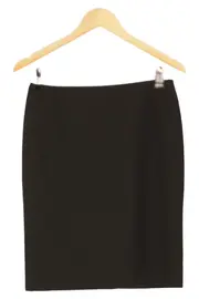 Vorschaubild 1 von Damen Bleistiftrock Gr. 36/S Schwarz Business Elegant Midirock