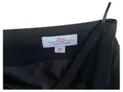 Vorschaubild 3 von Damen Bleistiftrock Gr. 36/S Schwarz Business Elegant Midirock