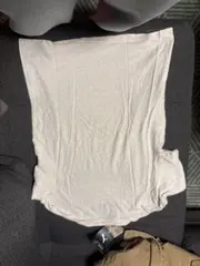 Vorschaubild 5 von Herren T-Shirt Gr. 38 M Beige Logo Print Kurzarm