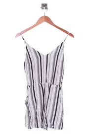 Vorschaubild 1 von Damen Jumpsuit Gr. 36/S Grau Gestreift Casual Sommer Overall