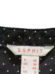 Vorschaubild 7 von Damen Bluse Polka Dot Schwarz Gr. 36