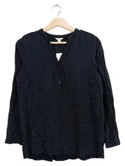 Vorschaubild 1 von Damen Bluse Polka Dot Schwarz Gr. 36