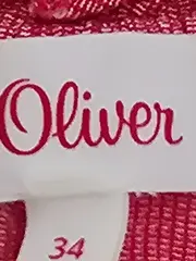 Vorschaubild 7 von Damen Pullover Gr. 34/XS Rot Gestreift Kurzarm Casual