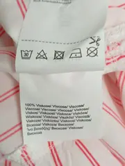 Vorschaubild 4 von Damen Bluse 36/S Mehrfarbig Gestreift Blumenstickerei Bohemian