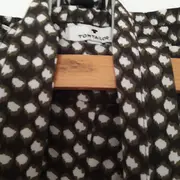 Vorschaubild 6 von Damen Stoffhose Weites Bein Oliv Gepunktet Gr. 36 S