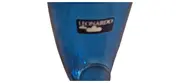 Vorschaubild 2 von Trinkglas Blau Modern Glas 15,5 cm Höhe Neu mit Etikett