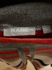 Vorschaubild 2 von Damen Strickpullover Streifen Stehkragen Gr. 48 Mehrfarbig