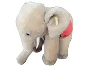Vorschaubild 1 von Elefant Kuscheltier Plüschtier Beige 18cm hoch 20cm breit