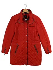 Vorschaubild 1 von Steppjacke Damen Gr. 42 Rot Gesteppt Übergangsjacke