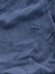 Vorschaubild 4 von Herren Pullover V-Ausschnitt Blau Gr. 50;L