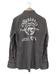 Vorschaubild 2 von Herren Freizeithemd L 50 Gestreift Casual Mehrfarbig Baumwolle