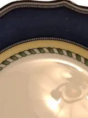 Vorschaubild 2 von Medley Unterteller Blau Gelb Grün Porzellan 11 cm