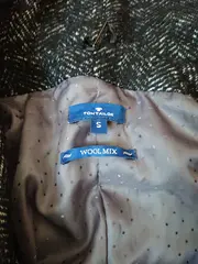 Vorschaubild 4 von Damen Winterjacke Mantel Gr. 36/S Schwarz Meliert Casual