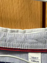 Vorschaubild 2 von OKAÏDI Kinder Hemd gestreift Gr. 140 Blau Langarm Casual