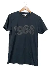 Vorschaubild 1 von Herren T-Shirt Schwarz Gr. M Casual Baumwolle Print