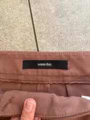 Vorschaubild 3 von Damen Anzughose Business Gr. 40 Braun Elegant Stoffhose