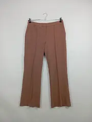 Vorschaubild 2 von Damen Anzughose Business Gr. 40 Braun Elegant Stoffhose