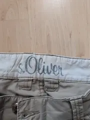 Vorschaubild 5 von Herren Cargo Shorts Beige Gr. 34 Baumwolle Casual