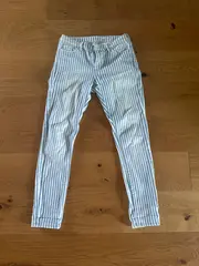 Vorschaubild 2 von EDC Damen Jeans Hose Straight Leg Gestreift W30/38/M Mehrfarbig Casual