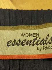 Vorschaubild 3 von Essentials Damen Stoffhose Blau Gr. 50 Casual Baumwolle