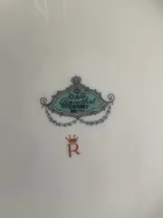 Vorschaubild 2 von Essteller Savory Weiß Rosenmuster 20cm Porzellan Klassisch