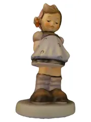 Vorschaubild 1 von Hummel Porzellanfigur Mädchen mit Kissen 10 cm Germany 1988