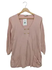 Vorschaubild 1 von Damen Pullover Rosa Gr. 40/M Casual Baumwolle