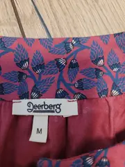 Vorschaubild 2 von Damen Bluse Pink M Florales Muster Baumwolle Elasthan